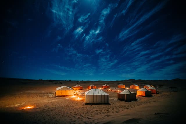 A Night in a Sahara Desert Camp: What It's Actually Like