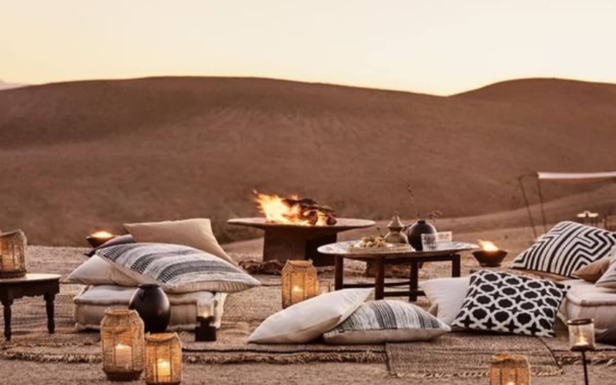 Agafay Desert Sunset